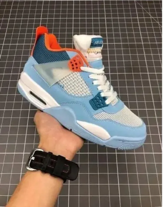 Jordans Retro 4 Custom Ice(Advance Quality) Shoes Wala