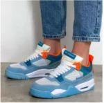 Jordans Retro 4 Custom Ice(Advance Quality) Shoes Wala