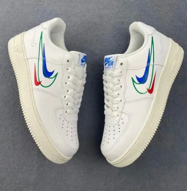 Nike Air Force 1 Multi Swoosh (Master Quality) Shoes Wala