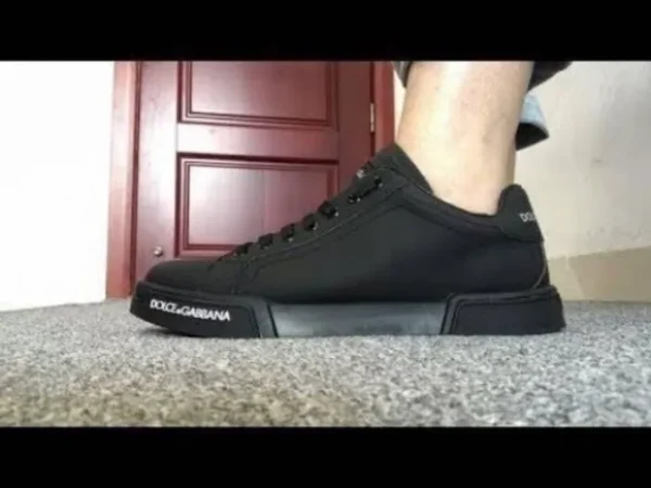 Dolce And Gabbana All Black (Master Quality) Shoes Wala