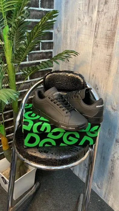 Dolce And Gabbana All Black (Master Quality) Shoes Wala