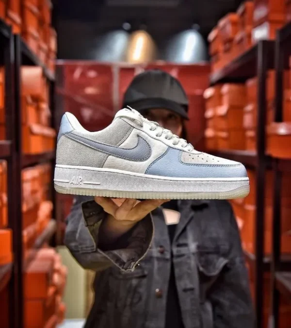 Nike Air Force 1 Low Light Armory Bluy(Master Quality) Shoes Wala