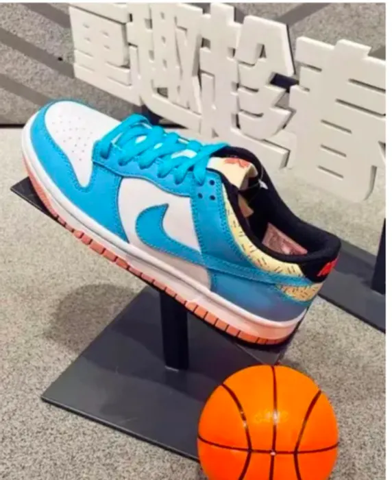 Nike Dunk Low X Kyrie Irving Baltic Blue Gum(Master Quality) Shoes Wala