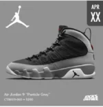 Air Jordan 9 Particle Grey (MASTER QUALITY) Shoes Wala