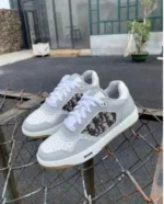 Air Jordan Dior B27 Low Top Sneaker Grey And White(MASTER QUALITY Shoes Wala