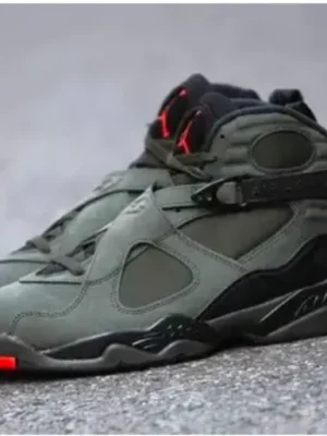 Air Jordan 8 Take Flight UNDEFEATED Olive(Master Quality) Shoes Wala