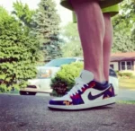 Nike Air Jordan Retro 1 Low Nothing But Net (Master Quality) Shoes Wala