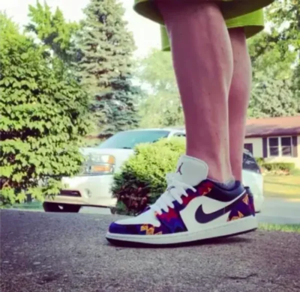 Nike Air Jordan Retro 1 Low Nothing But Net (Master Quality) Shoes Wala