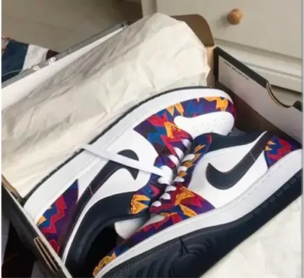 Nike Air Jordan Retro 1 Low Nothing But Net (Master Quality) Shoes Wala