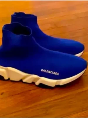 Balenciaga Speed Trainer Royal Blue(Master Quality) Shoes Wala