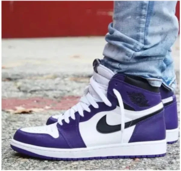 Air Jordan Retro 1 Court Purple White(Master Quality) Shoes Wala