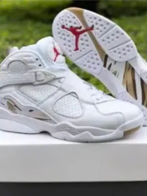 Air Jordan Retro 8 OvO White(Master Quality) Shoes Wala