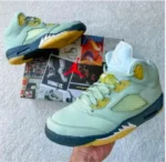 Air Jordan Retro 5 Jade Horizon(Master Quality) Shoes Wala