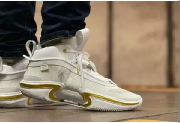 Air Jordan 36 Glory White Gold(Master Quality) Shoes Wala