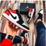 Air Jordan 1 Retro Low Black Toe(Master Quality) Shoes Wala