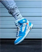 Air Jordan Retro 1 Off White University Blue(Master Quality) Shoes Wala