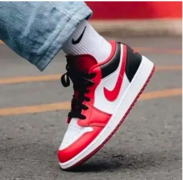 Air Jordan Retro 1 Low Chichago Blue Reverse Black Toe(Master Quality) Shoes Wala