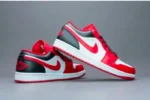 Air Jordan Retro 1 Low Chichago Blue Reverse Black Toe(Master Quality) Shoes Wala