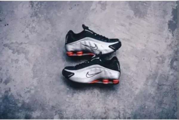 Nike Shox R4 Black Metallic Silver (Master Quality) Shoes Wala
