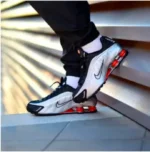 Nike Shox R4 Black Metallic Silver (Master Quality) Shoes Wala