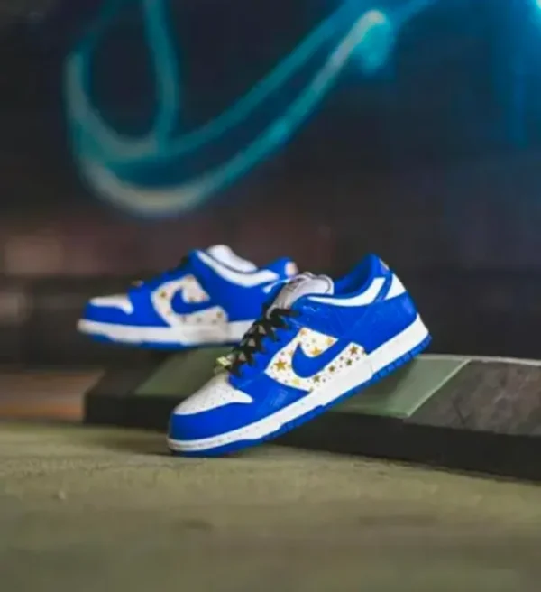 Nike SB Dunk Low Star Hyper Royal( Master Quality) Shoes Wala