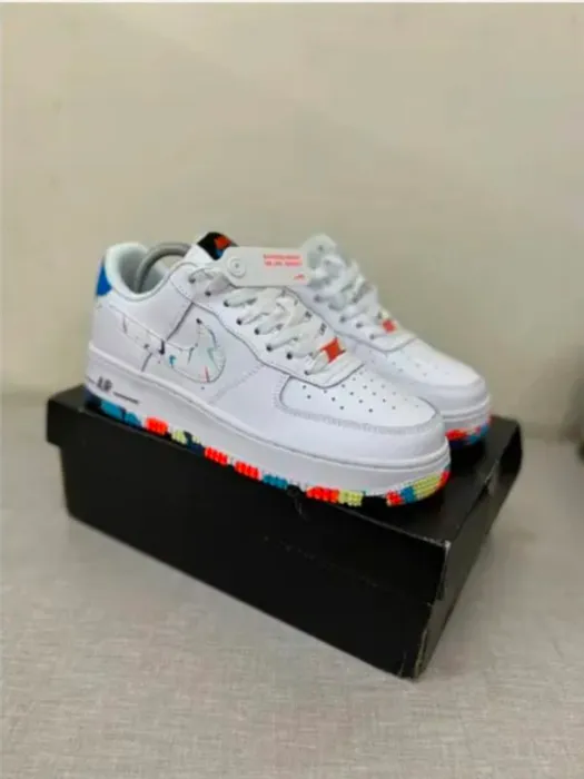 Nike Airforce 1 Swoosh Fetti Multi(Master Quality) Shoes Wala