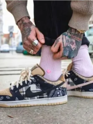 Nike SB Dunk Travis Scott X Bandana(Master Quality) Shoes Wala