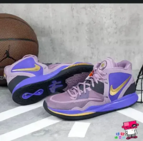 Nike Kyrie 8 Infinity EP Purple Gold(Master Quality) Shoes Wala