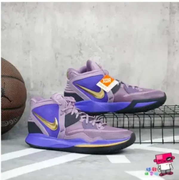 Nike Kyrie 8 Infinity EP Purple Gold(Master Quality) Shoes Wala