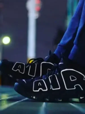 Nike Air Uptempo Black(Master Quality) Shoes Wala