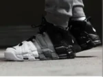 Nike Air Uptempo Black White Grey(Master Quality) Shoes Wala