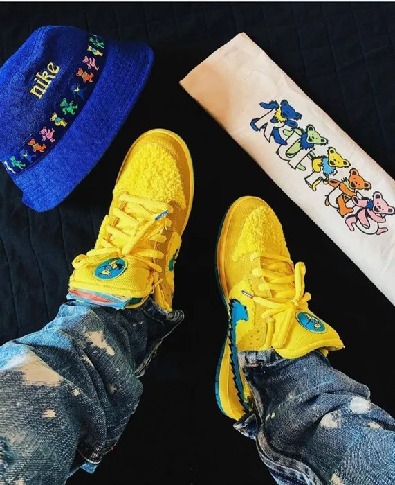 Nike Sb Dunk *Grateful Dead*(Master Quality) Shoes Wala