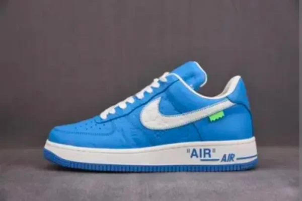 Nike Airforce 1 Louis Vuitton Blue(Master Quality) Shoes Wala