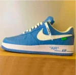 Nike Airforce 1 Louis Vuitton Blue(Master Quality) Shoes Wala