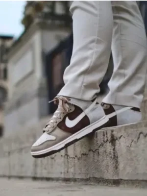 Nike Dunk High Light Chocolate(Master Quality) Shoes Wala
