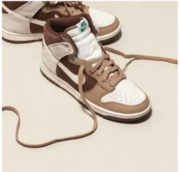 Nike Dunk High Light Chocolate(Master Quality) Shoes Wala