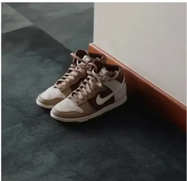 Nike Dunk High Light Chocolate(Master Quality) Shoes Wala