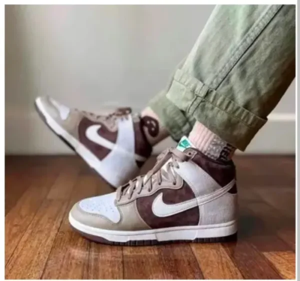 Nike Dunk High Light Chocolate(Master Quality) Shoes Wala