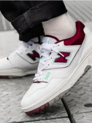 New Balance 550 Burgundy Cyan(Master Quality) Shoes Wala