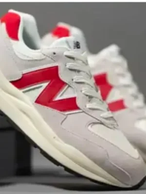 New Balance 57 40 Grey Red(Master Quality) Shoes Wala