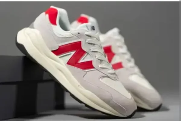 New Balance 57 40 Grey Red(Master Quality) Shoes Wala
