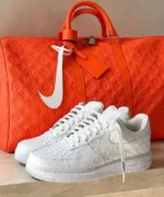 Nike Air Force 1-Off White X Louis Vuitton Virgil Abloh White ( Master Quality) Shoes Wala