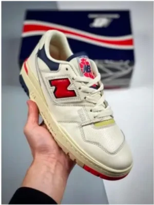 New Balance 550 Aime Leon Dore Red Navy(Master Quality) Shoes Wala