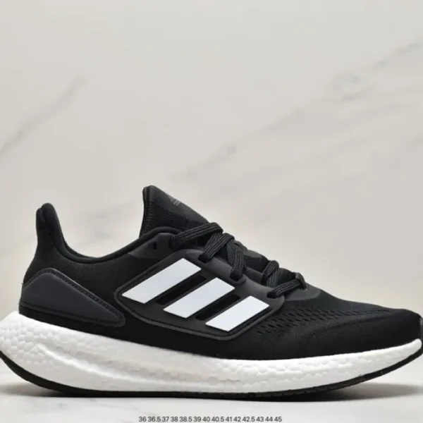 Adidas Pureboost 22 Black And White (Master Quality) Shoes Wala