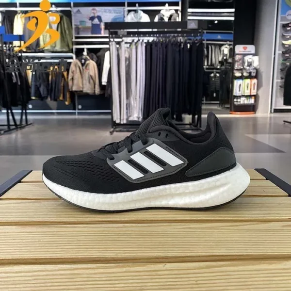 Adidas Pureboost 22 Black And White (Master Quality) Shoes Wala