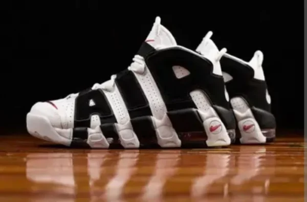 Nike Air Uptempo White Black (Master Quality) Shoes Wala
