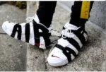 Nike Air Uptempo White Black (Master Quality) Shoes Wala