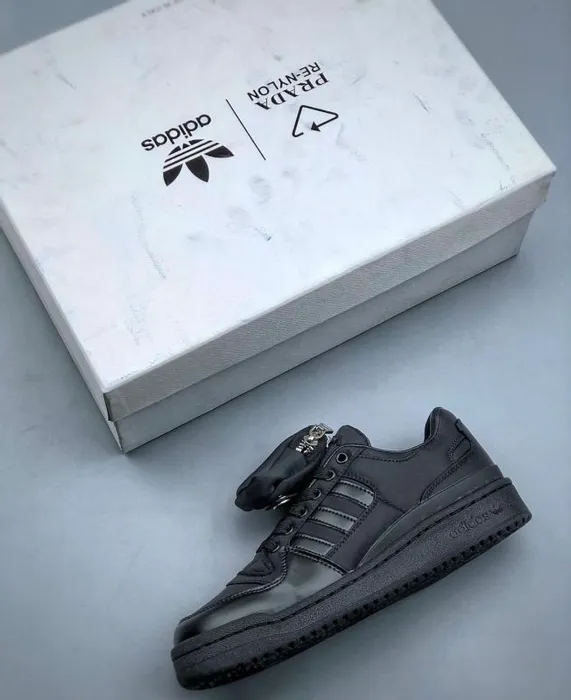 Peada X Adidas Forum Low Black (Master Quality) Shoes Wala
