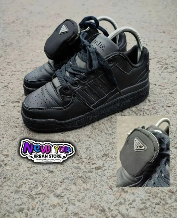Peada X Adidas Forum Low Black (Master Quality) Shoes Wala