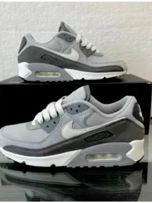Nike AirMax 90 Light Smoke Grey (Master Quality) Shoes Wala